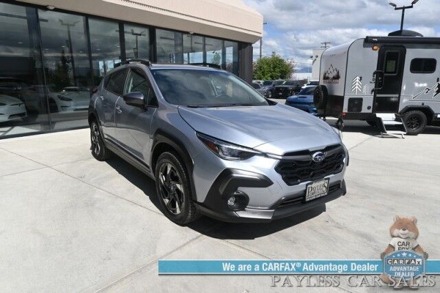 2024 Subaru Crosstrek Limited / AWD / Eyesight Pkg / Power & Heated Leather Seats / Sunroof / Harmon & Kardon Speakers / Adaptive Cruise Control / Lane Departure & Blind Spot Alert / Apple CarPlay & Android Auto / Back Up Camera Anchorage AK