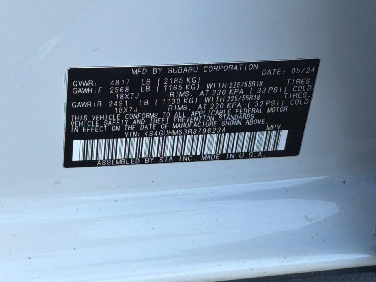 2024 Subaru Crosstrek Limited Hagerstown MD