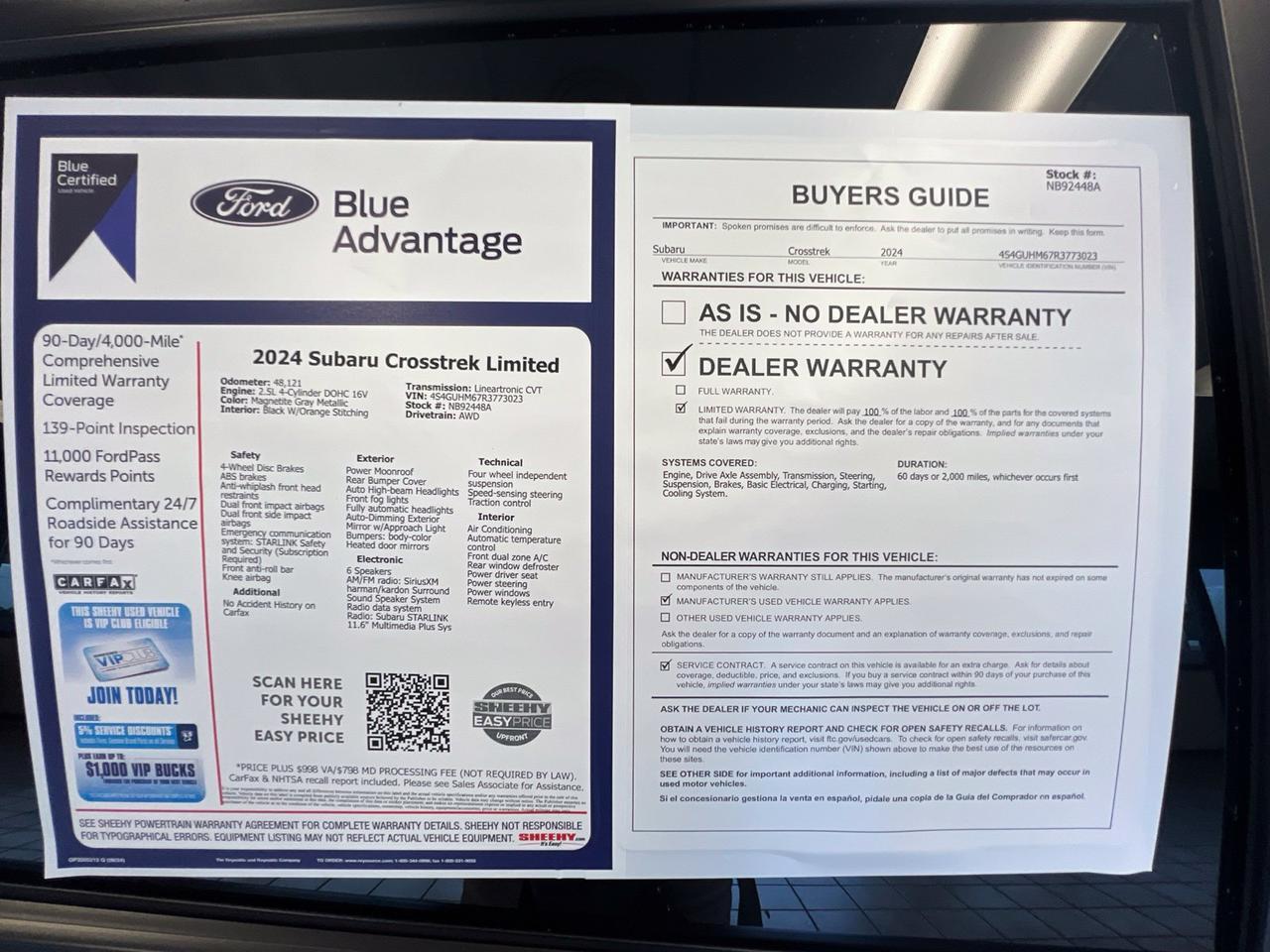 2024 Subaru Crosstrek Limited Richmond VA