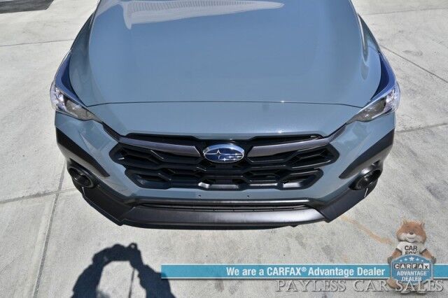 2024 Subaru Crosstrek Premium / AWD / EyeSight Pkg / Power & Heated Leather Seats / Sunroof / Adaptive Cruise Control / Lane Departure & Blind Spot / Apple CarPlay & Android Auto / Back Up Camera / 34 MPG / Tow Pkg Anchorage AK