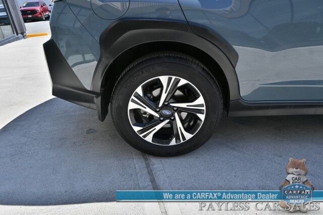 2024 Subaru Crosstrek Premium / AWD / EyeSight Pkg / Power & Heated Leather Seats / Sunroof / Adaptive Cruise Control / Lane Departure & Blind Spot / Apple CarPlay & Android Auto / Back Up Camera / 34 MPG / Tow Pkg Anchorage AK