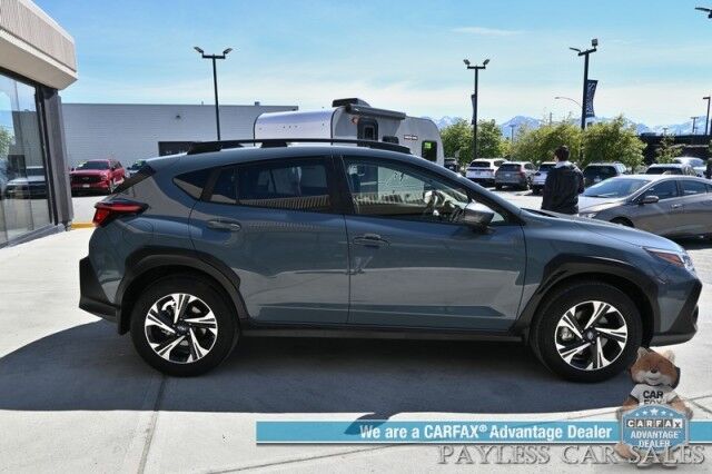 2024 Subaru Crosstrek Premium / AWD / EyeSight Pkg / Power & Heated Leather Seats / Sunroof / Adaptive Cruise Control / Lane Departure & Blind Spot / Apple CarPlay & Android Auto / Back Up Camera / 34 MPG / Tow Pkg Anchorage AK