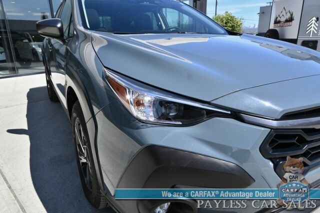 2024 Subaru Crosstrek Premium / AWD / EyeSight Pkg / Power & Heated Leather Seats / Sunroof / Adaptive Cruise Control / Lane Departure & Blind Spot / Apple CarPlay & Android Auto / Back Up Camera / 34 MPG / Tow Pkg Anchorage AK