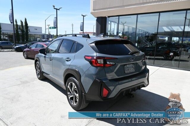2024 Subaru Crosstrek Premium / AWD / EyeSight Pkg / Power & Heated Leather Seats / Sunroof / Adaptive Cruise Control / Lane Departure & Blind Spot / Apple CarPlay & Android Auto / Back Up Camera / 34 MPG / Tow Pkg Anchorage AK