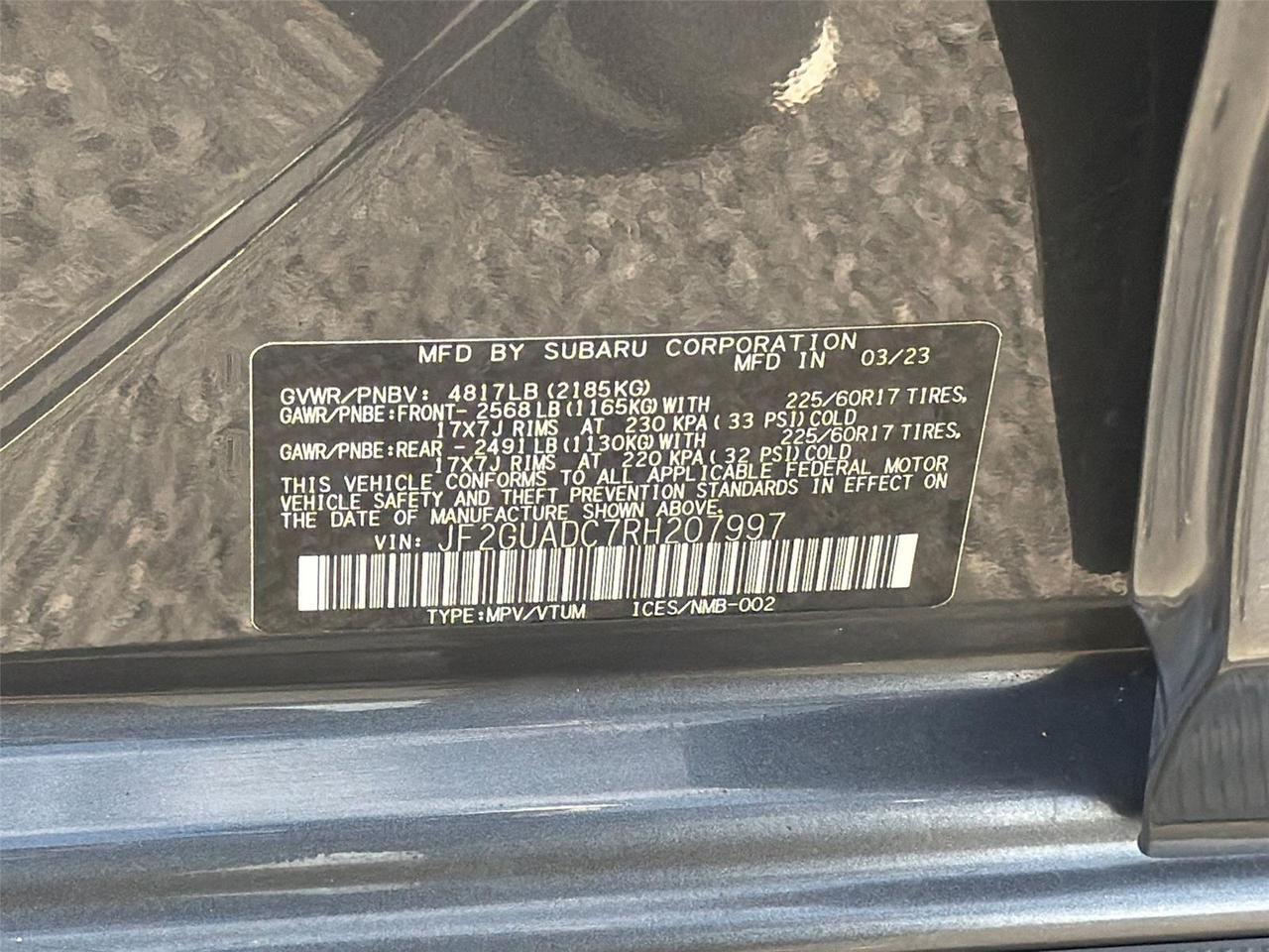 2024 Subaru Crosstrek Premium Hagerstown MD