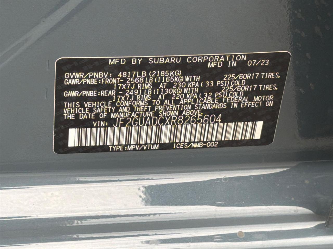 2024 Subaru Crosstrek Premium Hagerstown MD