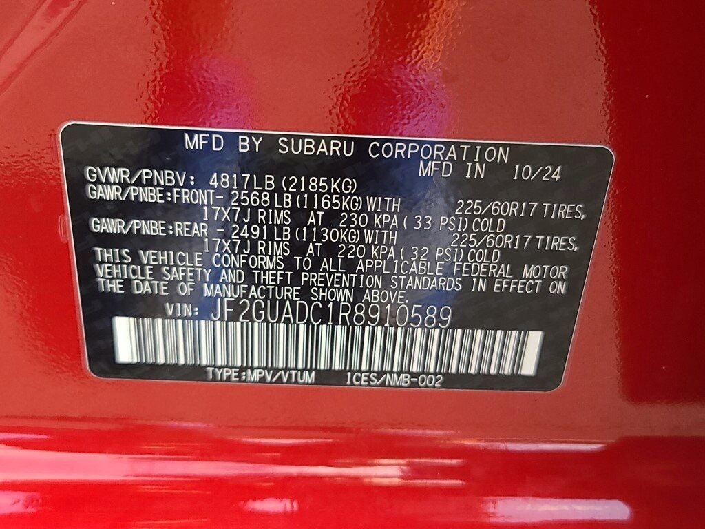 2024 Subaru Crosstrek Premium Springfield VA