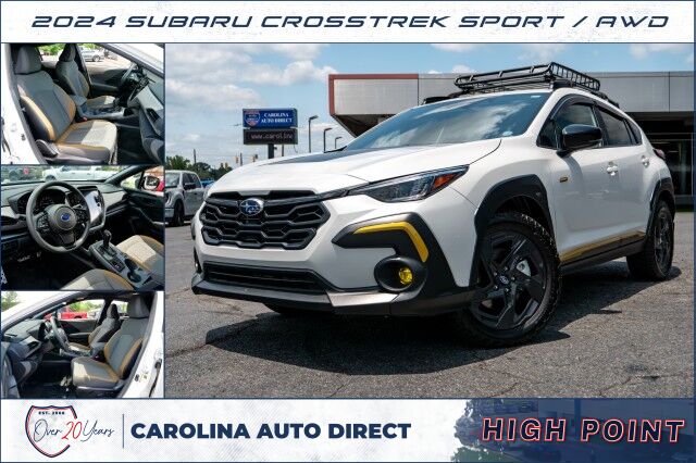 2024 Subaru Crosstrek Sport / AWD / Heated Seats / Sunroof!