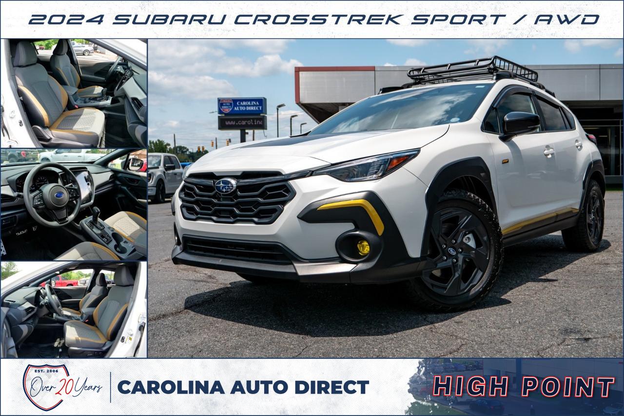 2024 Subaru Crosstrek Sport / AWD / Heated Seats / Sunroof!