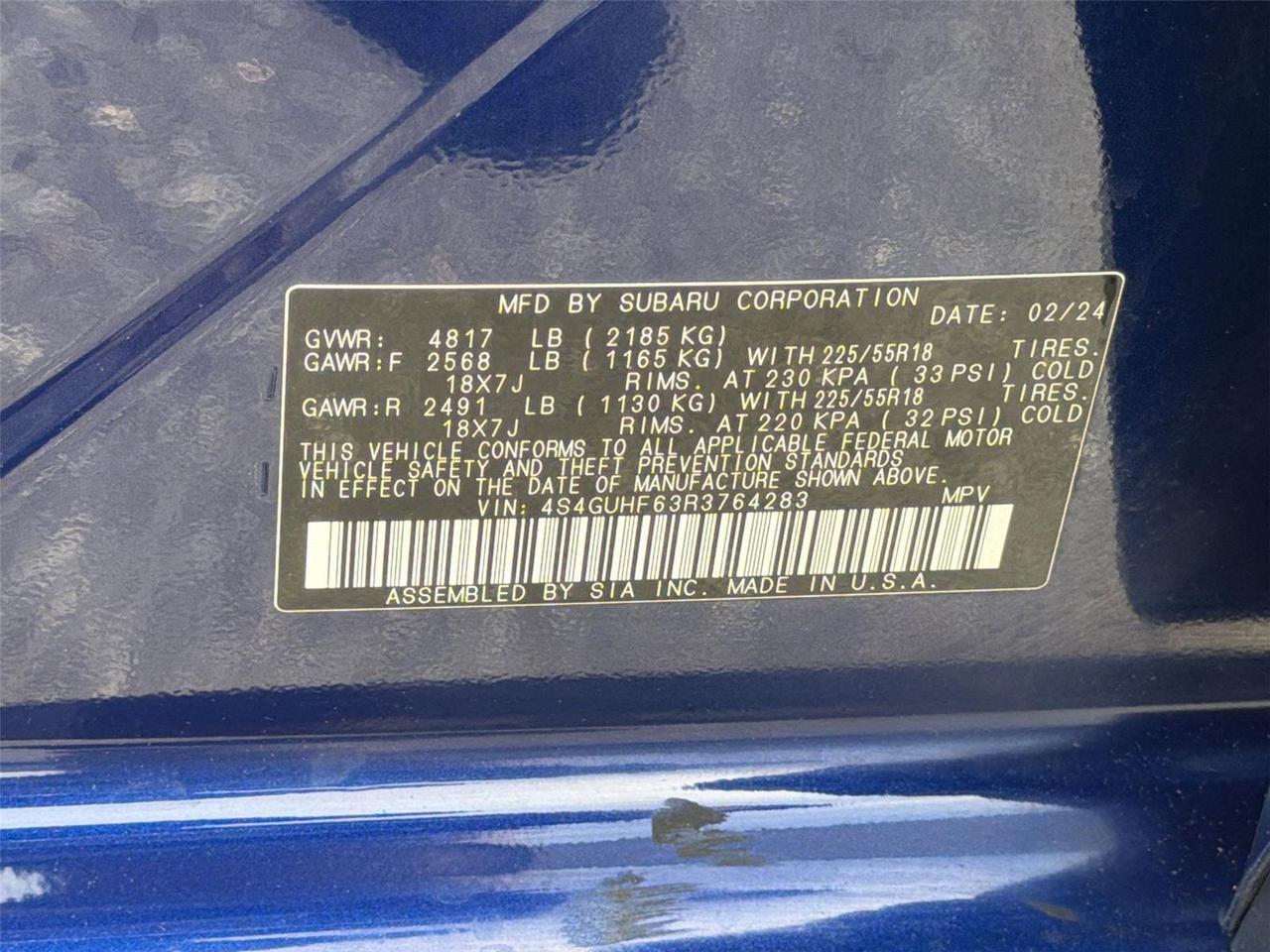 2024 Subaru Crosstrek Sport Hagerstown MD