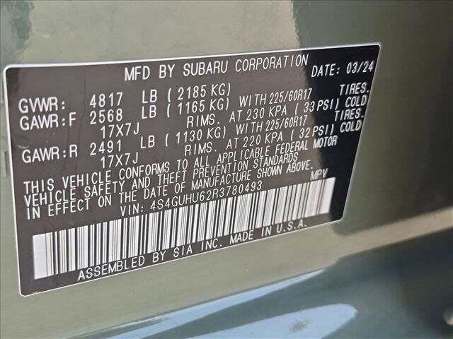 2024 Subaru Crosstrek Wilderness Roseville CA