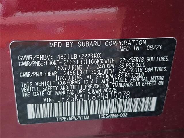 2024 Subaru Forester Limited Roseville CA