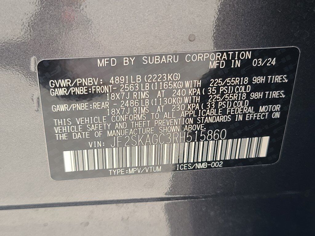 2024 Subaru Forester Sport Springfield VA