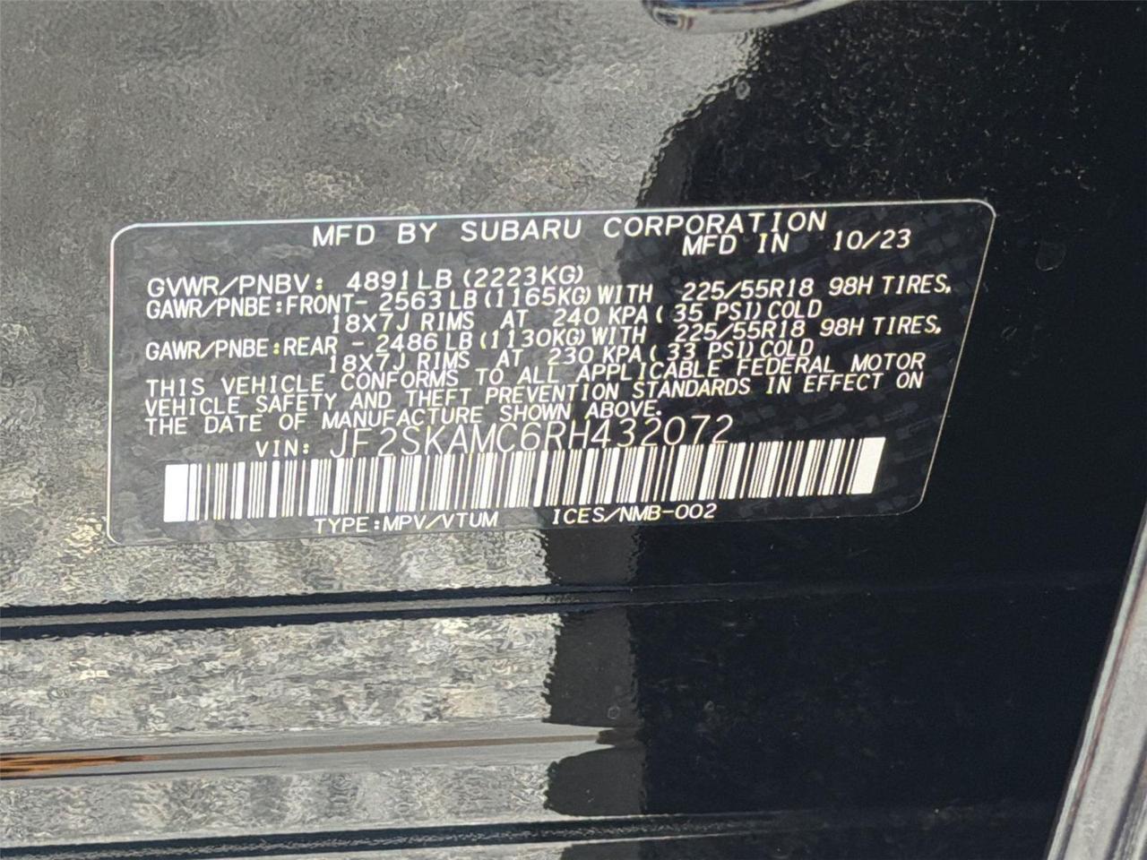2024 Subaru Forester Touring Hagerstown MD