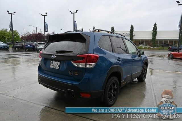 2024 Subaru Forester Wilderness / AWD / Eye Sight Pkg / Power & Heated Leather Seats / NAV / Sunroof / Harman Kardon Speakers / Adaptive Cruise / Blind Spot & Lane Alert / Apple CarPlay & Android Auto / Keyless Entry & Start / 1-Owner Anchorage AK