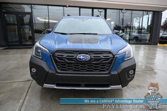 2024 Subaru Forester Wilderness / AWD / Eye Sight Pkg / Power & Heated Leather Seats / NAV / Sunroof / Harman Kardon Speakers / Adaptive Cruise / Blind Spot & Lane Alert / Apple CarPlay & Android Auto / Keyless Entry & Start / 1-Owner Anchorage AK