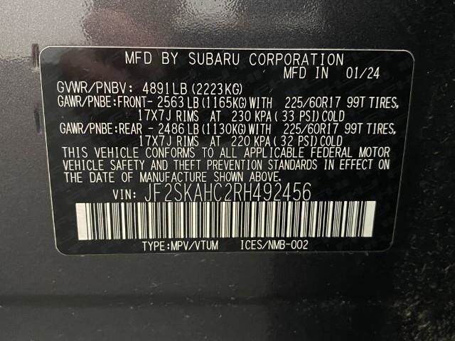 2024 Subaru Forester Wilderness Appleton WI