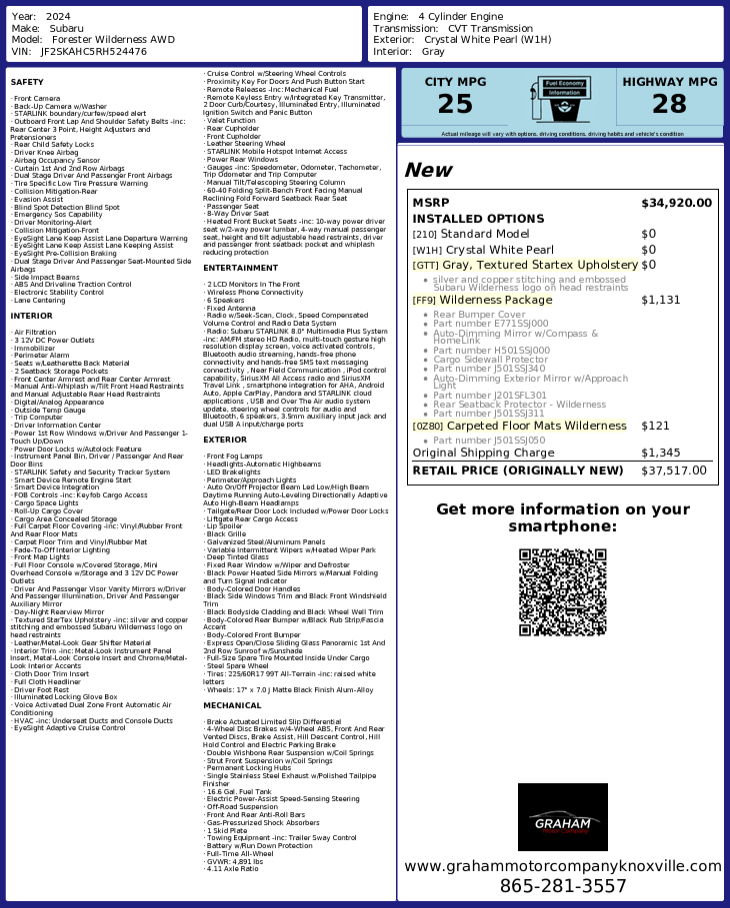 2024 Subaru Forester Wilderness - Photo 55