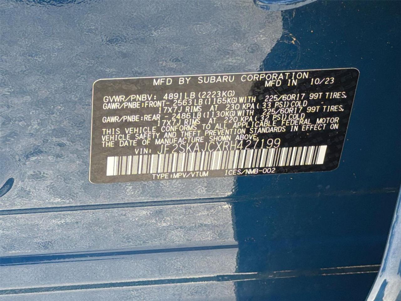 2024 Subaru Forester Wilderness Hagerstown MD