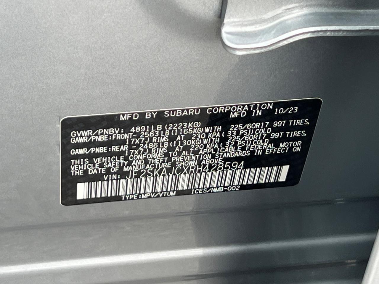 2024 Subaru Forester Wilderness Hagerstown MD