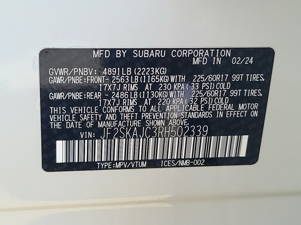 2024 Subaru Forester Wilderness Stafford VA