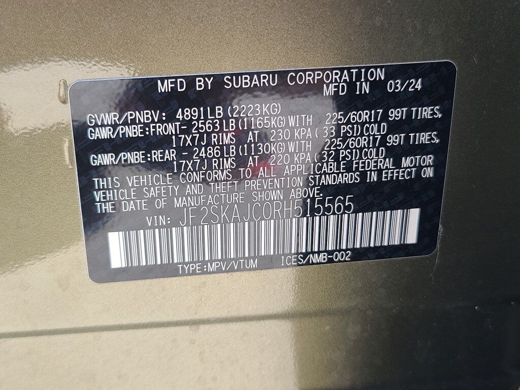 2024 Subaru Forester Wilderness Springfield VA
