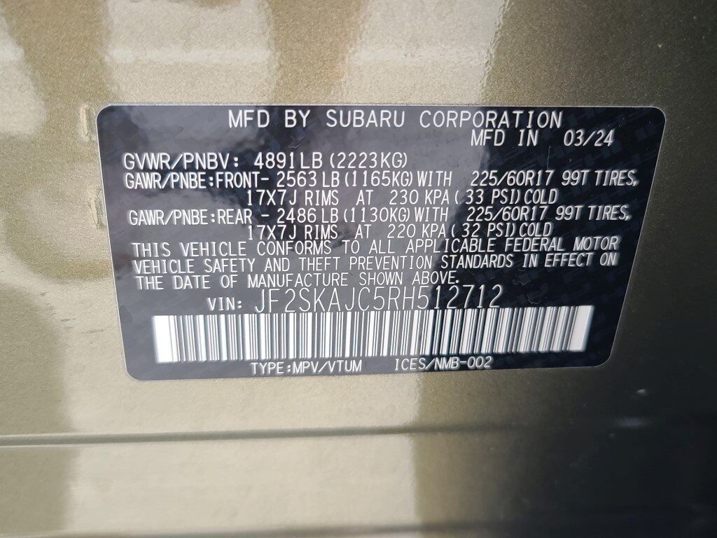 2024 Subaru Forester Wilderness Springfield VA