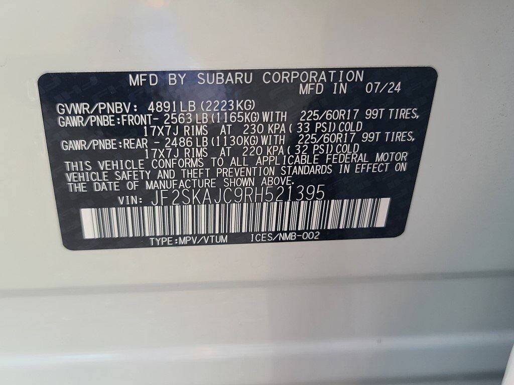 2024 Subaru Forester Wilderness Springfield VA