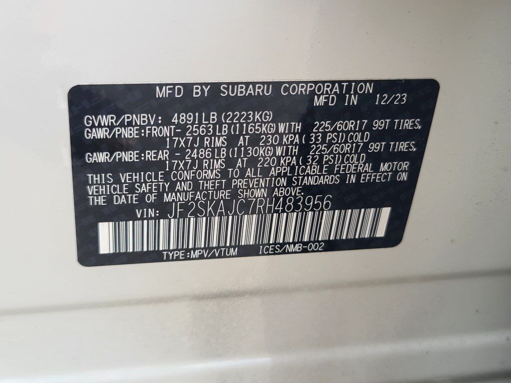 2024 Subaru Forester Wilderness Springfield VA