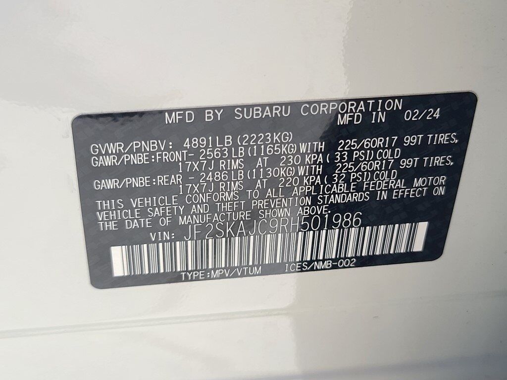 2024 Subaru Forester Wilderness Springfield VA