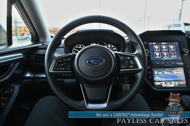 2024 Subaru Impreza Hatchback / AWD / Cloth Seats / Apple CarPlay & Android Auto / Back Up Camera / Adaptive Cruise Contol / Aux & USB Jacks / Alloy Wheels / 34 MPG / Low Miles / 1-Owner Anchorage AK