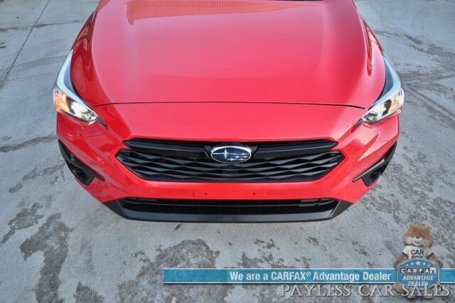 2024 Subaru Impreza Hatchback / AWD / Cloth Seats / Apple CarPlay & Android Auto / Back Up Camera / Adaptive Cruise Contol / Aux & USB Jacks / Alloy Wheels / 34 MPG / Low Miles / 1-Owner Anchorage AK