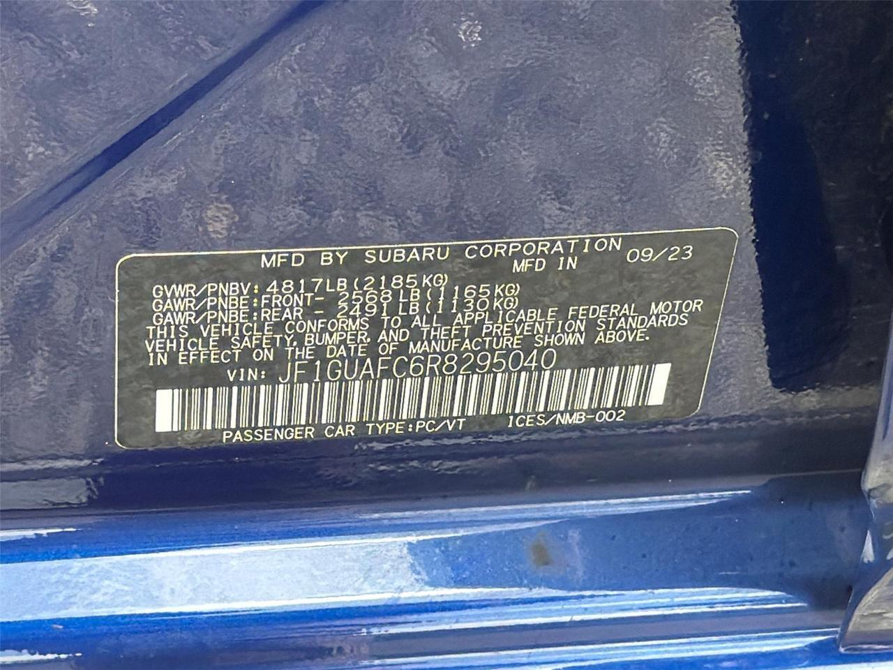 2024 Subaru Impreza Sport Hagerstown MD