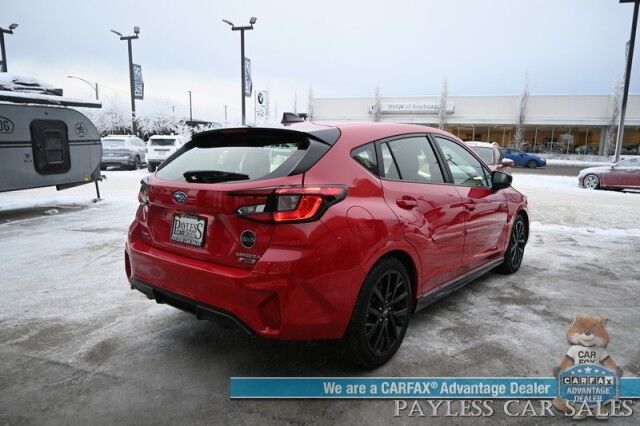 2024 Subaru Impreza Wagon RS / AWD / EyeSight Pkg / Popular 3 Pkg / Premium Heated Cloth Seats / Forward Collision & Blind Spot Alert / Apple CarPlay & Android Auto / Backup Camera / Keyless Entry & Start / 33 MPG / Only 4K Miles / 1-Owner Anchorage AK