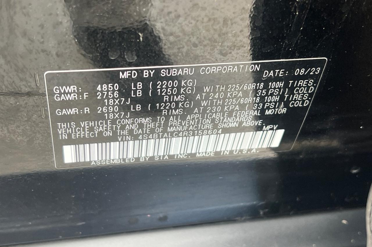 2024 Subaru Outback Onyx Edition Ontario OR