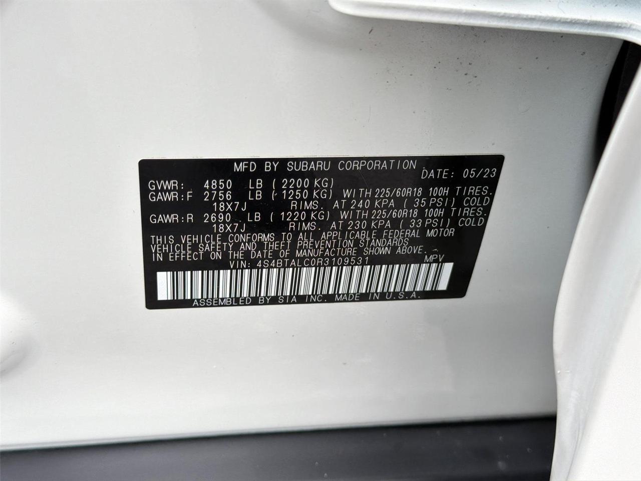 2024 Subaru Outback Onyx Edition Hagerstown MD