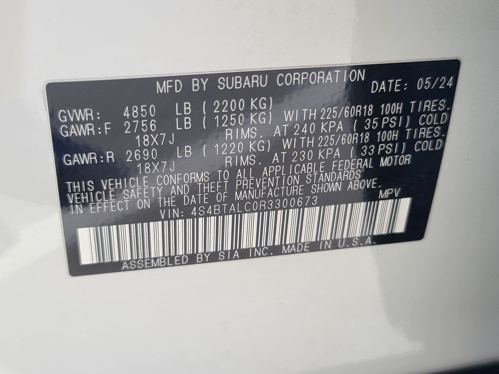2024 Subaru Outback Onyx Edition Springfield VA