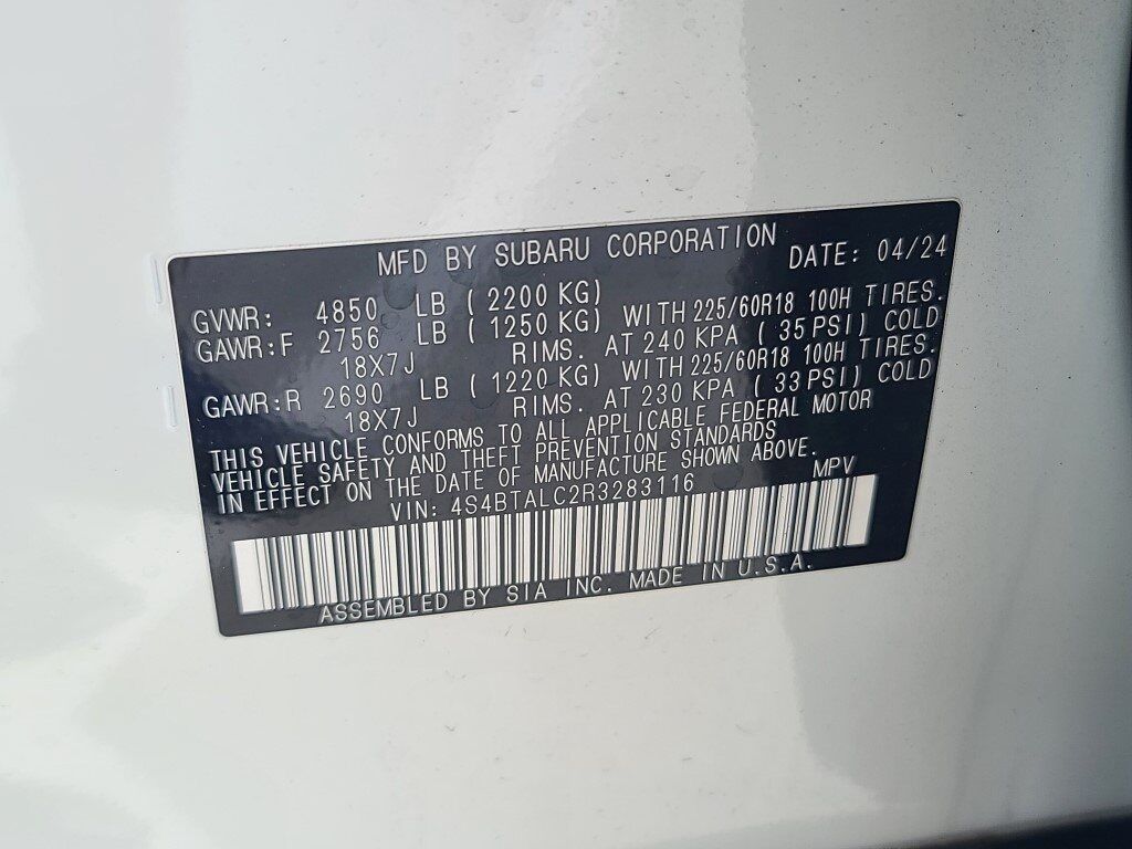 2024 Subaru Outback Onyx Edition Springfield VA