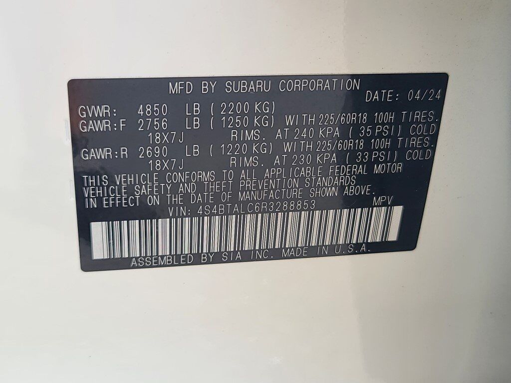 2024 Subaru Outback Onyx Edition Springfield VA