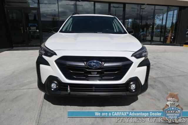 2024 Subaru Outback Premium / AWD / Eyesight Pkg / Power & Heated Cloth Seats / Navigation / Sunroof / Adaptive Cruise Control / Lane Departure & Blind Spot Alert / Apple CarPlay & Android Auto / Back Up Camera / Power Liftgate / 1-Owner Anchorage AK