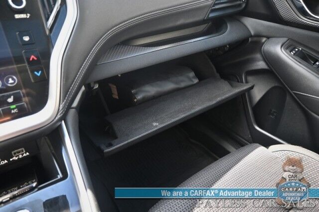 2024 Subaru Outback Premium / AWD / Eyesight Pkg / Power & Heated Cloth Seats / Navigation / Sunroof / Adaptive Cruise Control / Lane Departure & Blind Spot Alert / Apple CarPlay & Android Auto / Back Up Camera / Power Liftgate / 1-Owner Anchorage AK