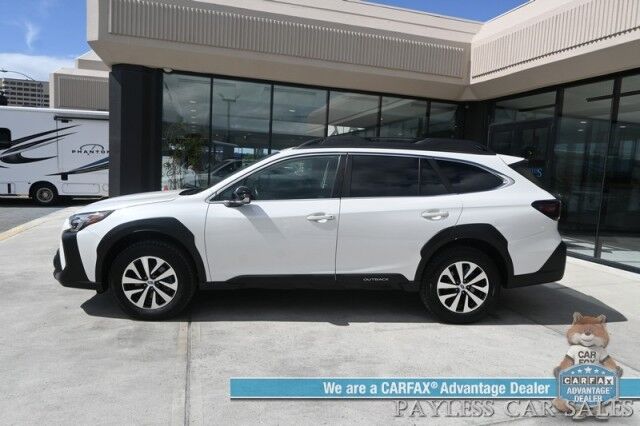 2024 Subaru Outback Premium / AWD / Eyesight Pkg / Power & Heated Cloth Seats / Navigation / Sunroof / Adaptive Cruise Control / Lane Departure & Blind Spot Alert / Apple CarPlay & Android Auto / Back Up Camera / Power Liftgate / 1-Owner Anchorage AK