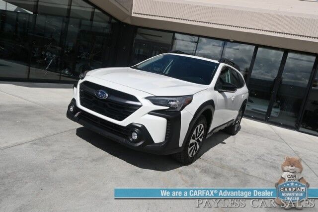 2024 Subaru Outback Premium / AWD / Eyesight Pkg / Power & Heated Cloth Seats / Navigation / Sunroof / Adaptive Cruise Control / Lane Departure & Blind Spot Alert / Apple CarPlay & Android Auto / Back Up Camera / Power Liftgate / 1-Owner Anchorage AK