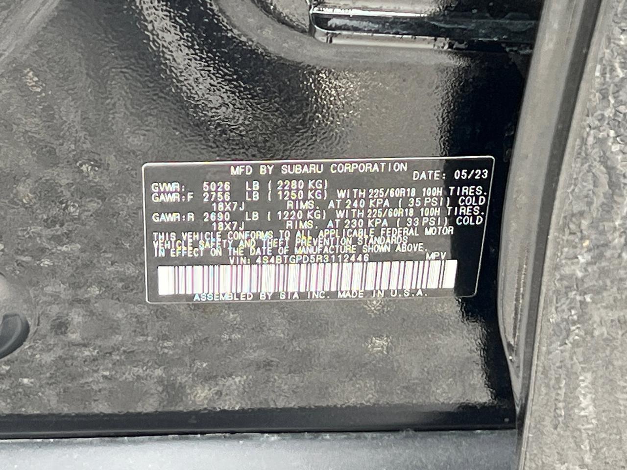 2024 Subaru Outback Touring XT Hagerstown MD