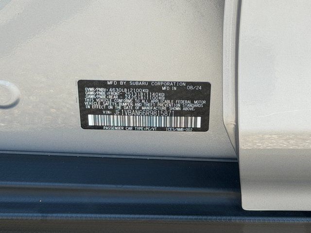 2024 Subaru WRX Limited Springfield VA