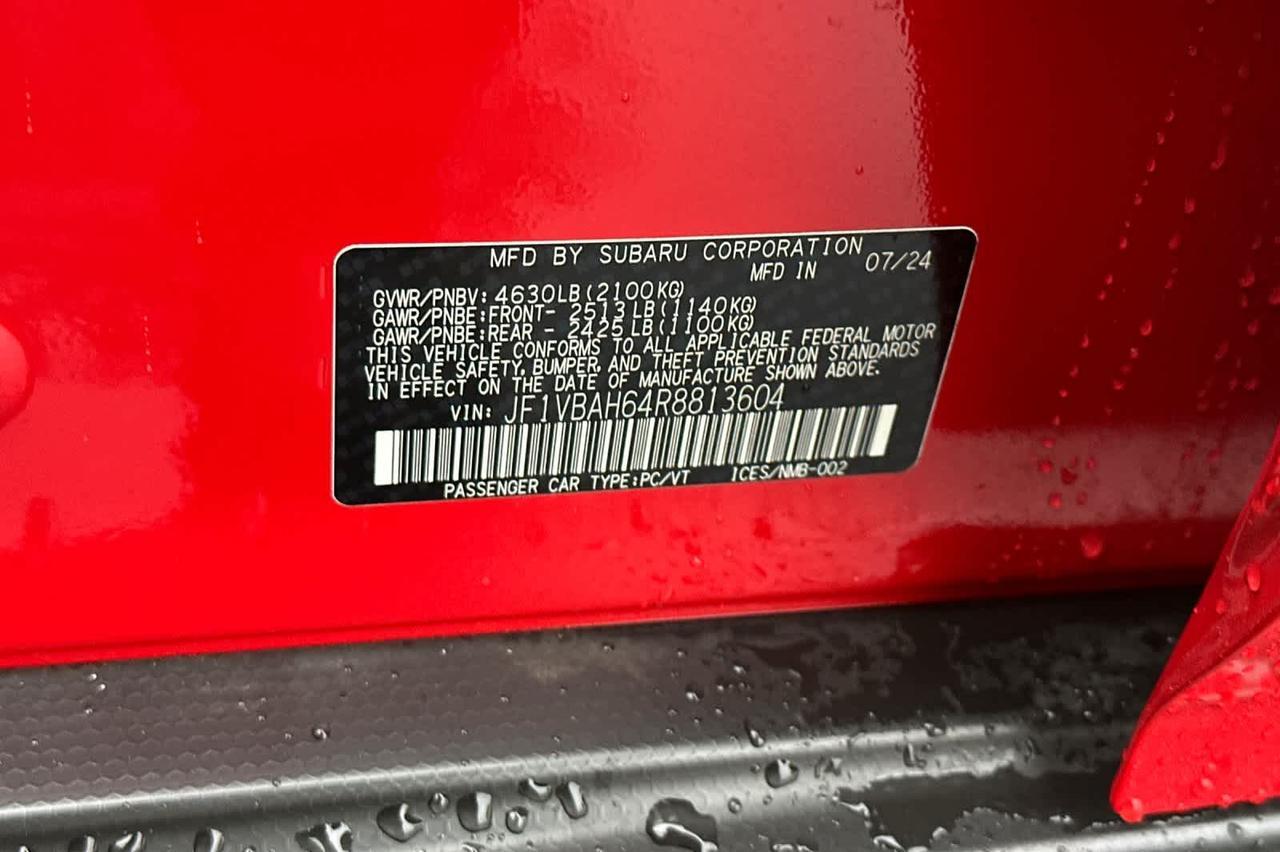 2024 Subaru WRX Premium Roseville CA