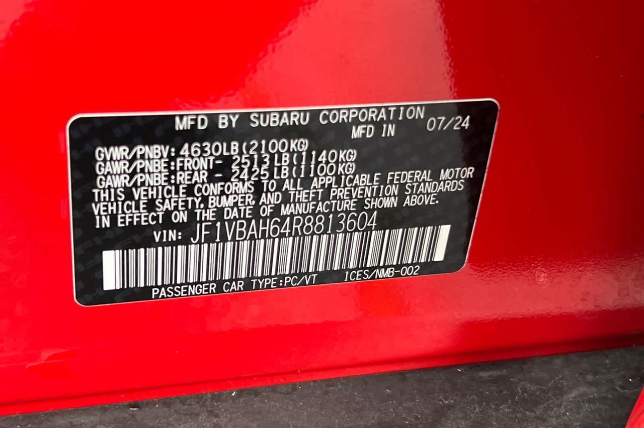 2024 Subaru WRX Premium Roseville CA