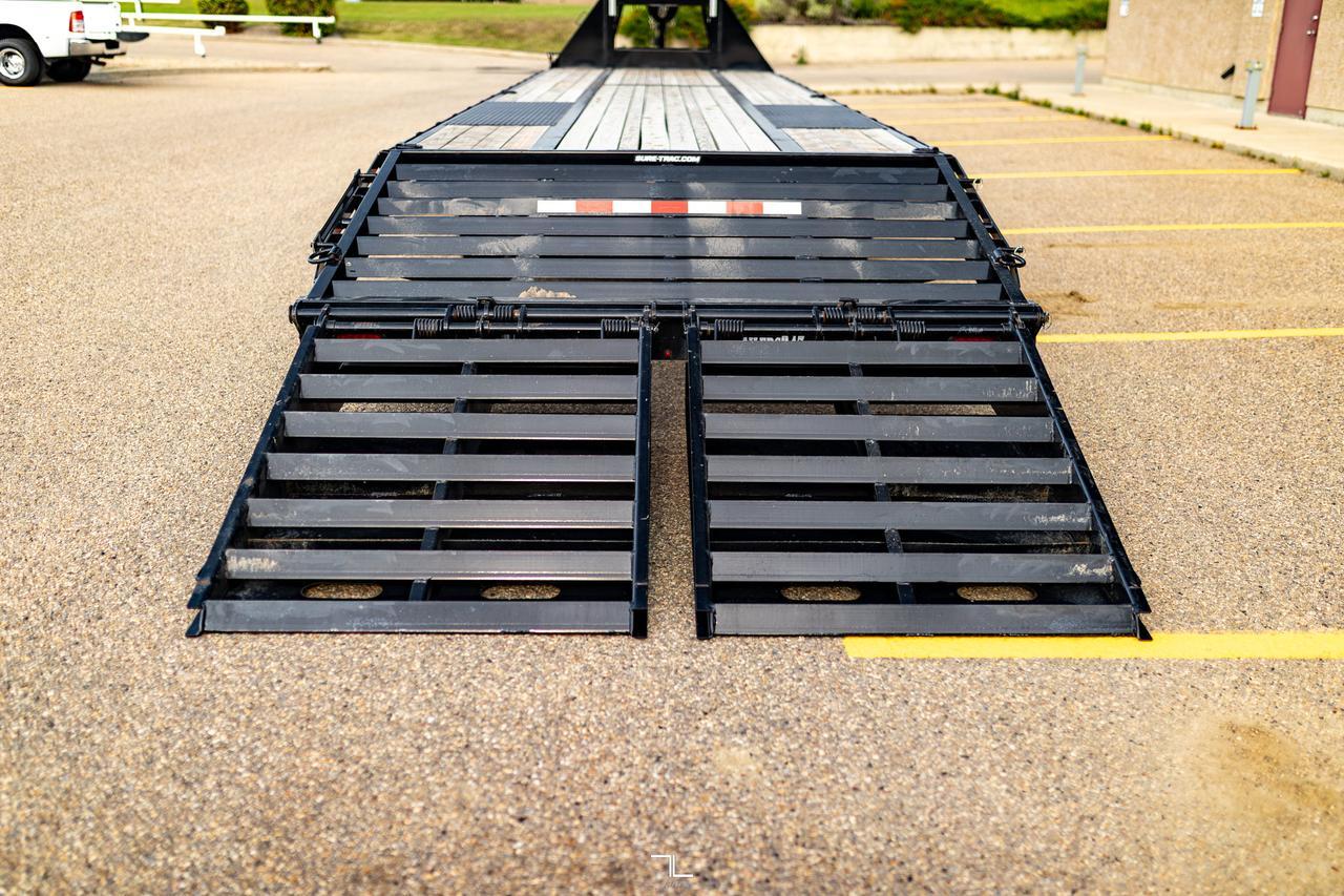 2024 Sure-Trac T/A 30 Ft. Gooseneck Trailer Red Deer AB
