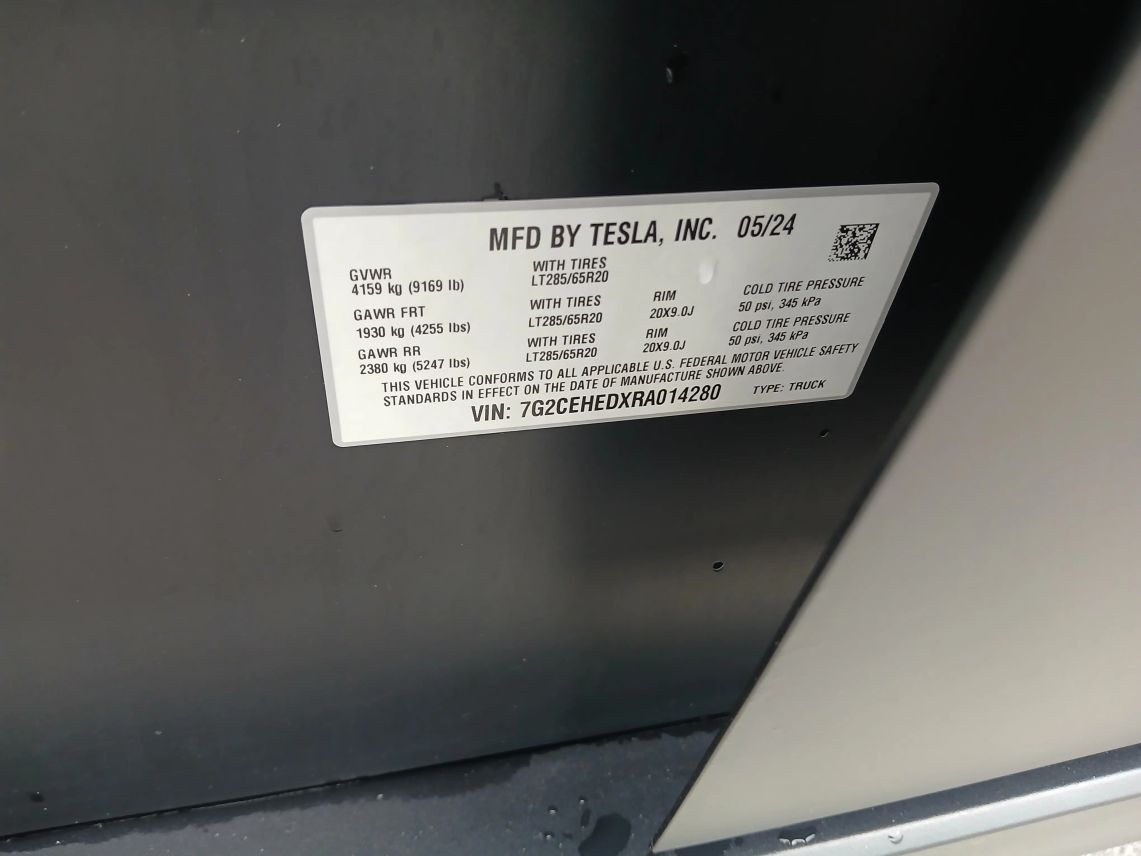 2024 Tesla Cybertruck All-Wheel Drive Pickup 4D 6 ft Maitland FL