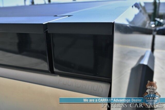 2024 Tesla Cybertruck Foundation Series / AWD / 600 HP / Full Self Driving Included / Heated & Cooled Leather Seats / Heated Steering Wheel / Navigation / Adaptive Air Suspension / 324 Mile Range / Tow Pkg / 1-Owner Anchorage AK 2024 Tesla Cybertruck Foundation Series / AWD / 600 HP / Full Self Driving Included / Heated & Cooled Leather Seats / Heated Steering Wheel / Navigation / Adaptive Air Suspension / 324 Mile Range / Tow Pkg / 1-Owner Anchorage AK